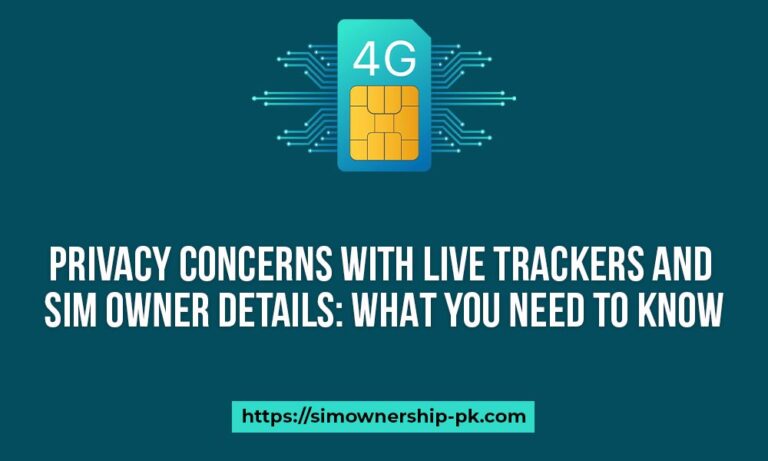 vPrivacy Concerns with Live Trackers and SIM Owner Details: What You Need to Know